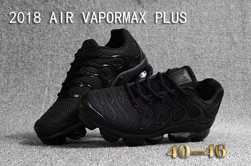 air vapormax plus baskets basses tn black